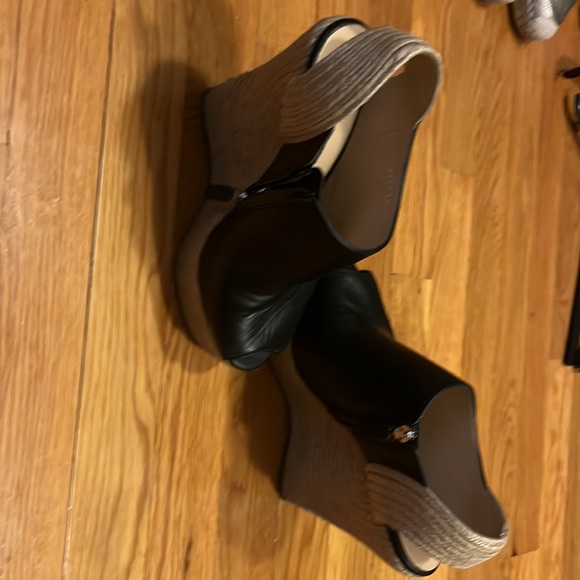 Gucci Open toe wedge sling back side zipper - Picture 5 of 10